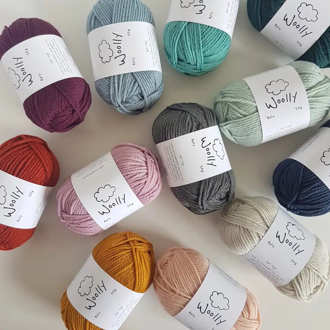 Woolly 8ply 100% NZ Wool