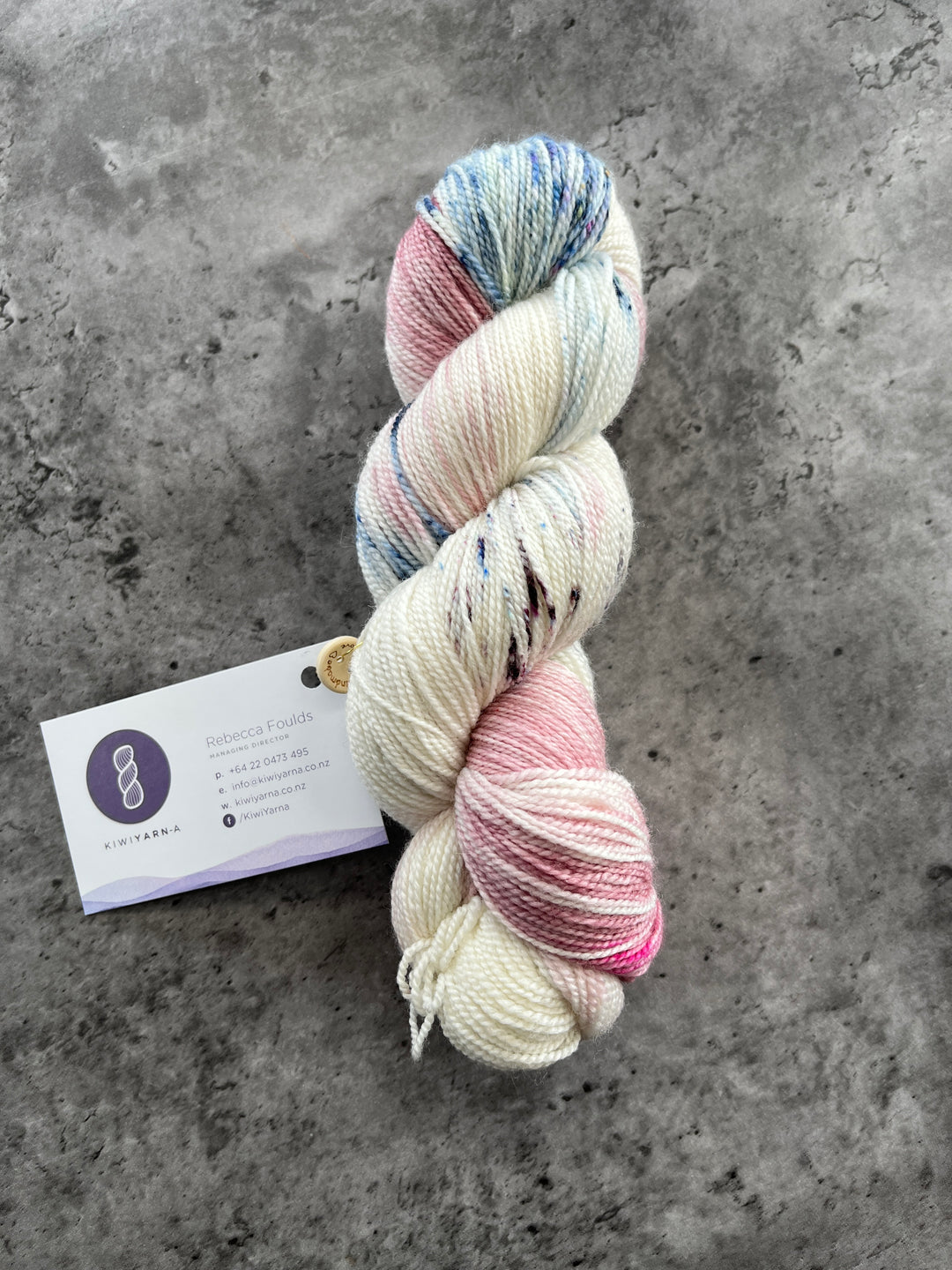 KiwiYarn-A High Twist Merino // 4ply