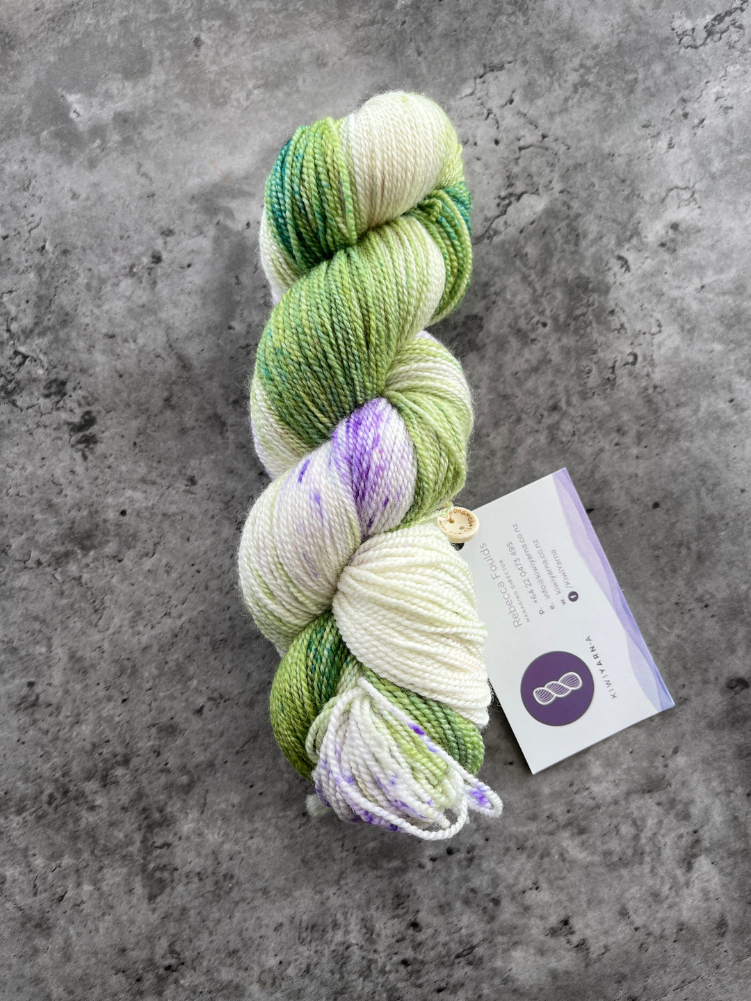 KiwiYarn-A High Twist Merino // 4ply