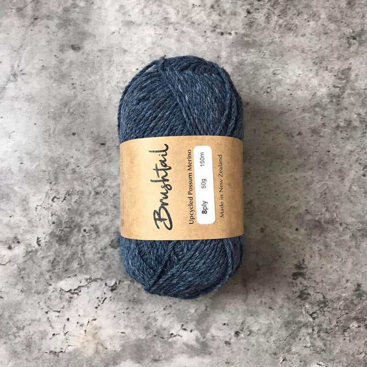 Brushtale Upcycled Possum Merino Yarn // 8ply