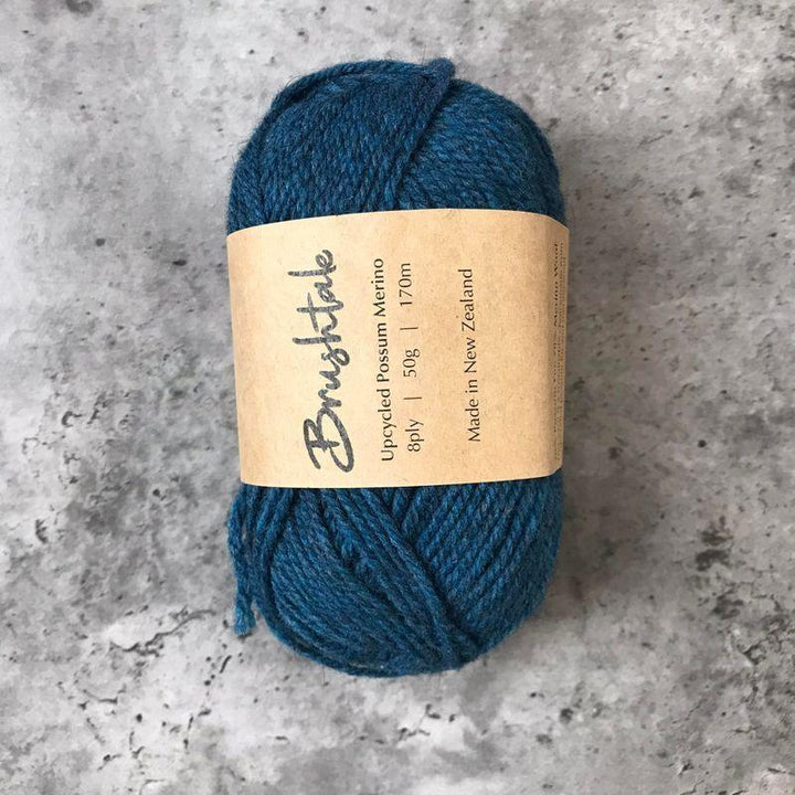 Brushtale Upcycled Possum Merino Yarn // 8ply