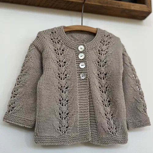 Abby Petite Cardigan & Hat by The Kiwi Stitch & Knit Co - Printed Pattern