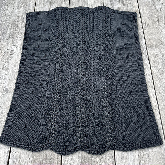 Aroha Baby Blanket & Chunky Throw by The Kiwi Stitch & Knit Co - Printed Pattern
