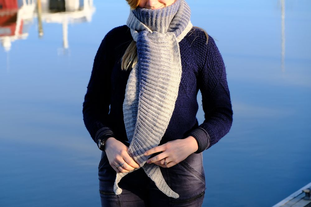 Muriwai Shawl - Digital Download