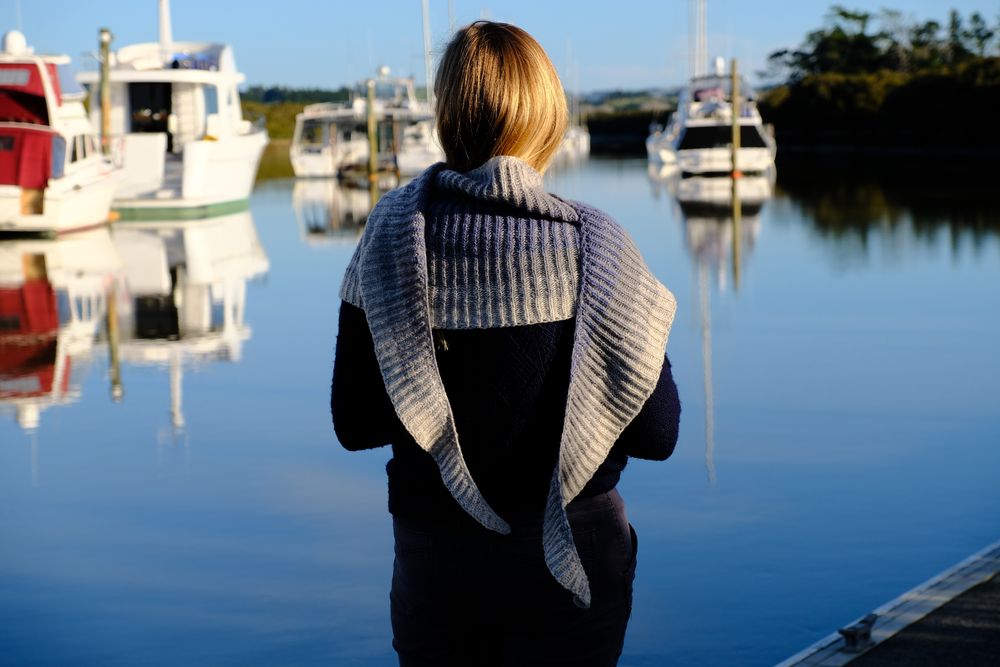 Muriwai Shawl - Digital Download