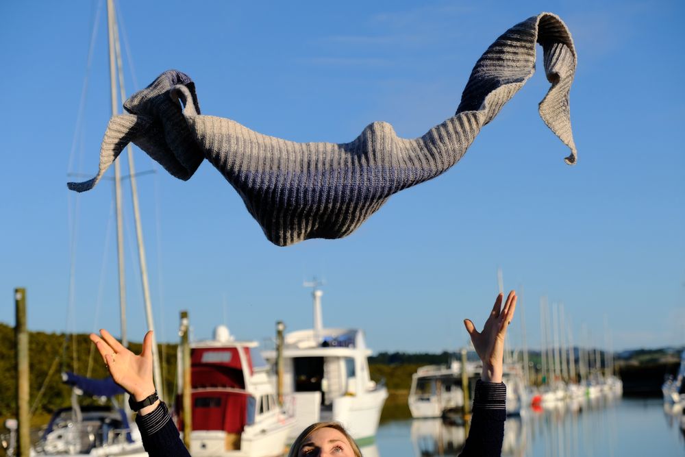 Muriwai Shawl - Digital Download