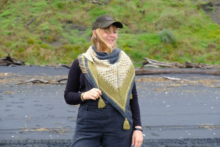 Black Sands Shawl - Digital Download