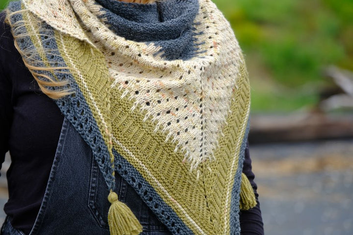 Black Sands Shawl - Digital Download