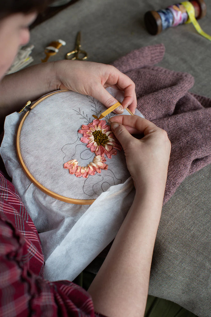 Embroidery on Knits // Laine
