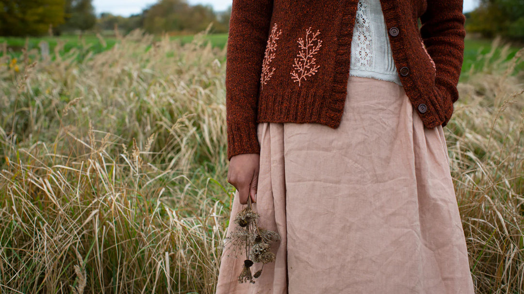 Embroidery on Knits // Laine