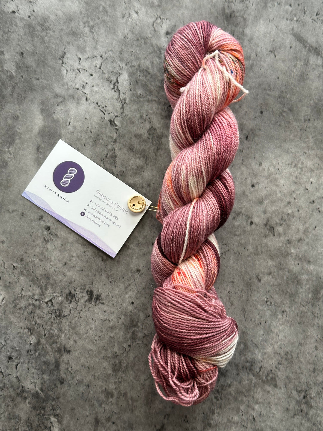 KiwiYarn-A High Twist Merino // 4ply