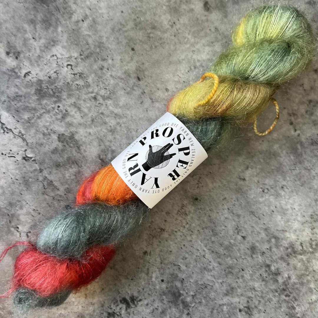 Prosper Yarn Mint Mohair // 2ply