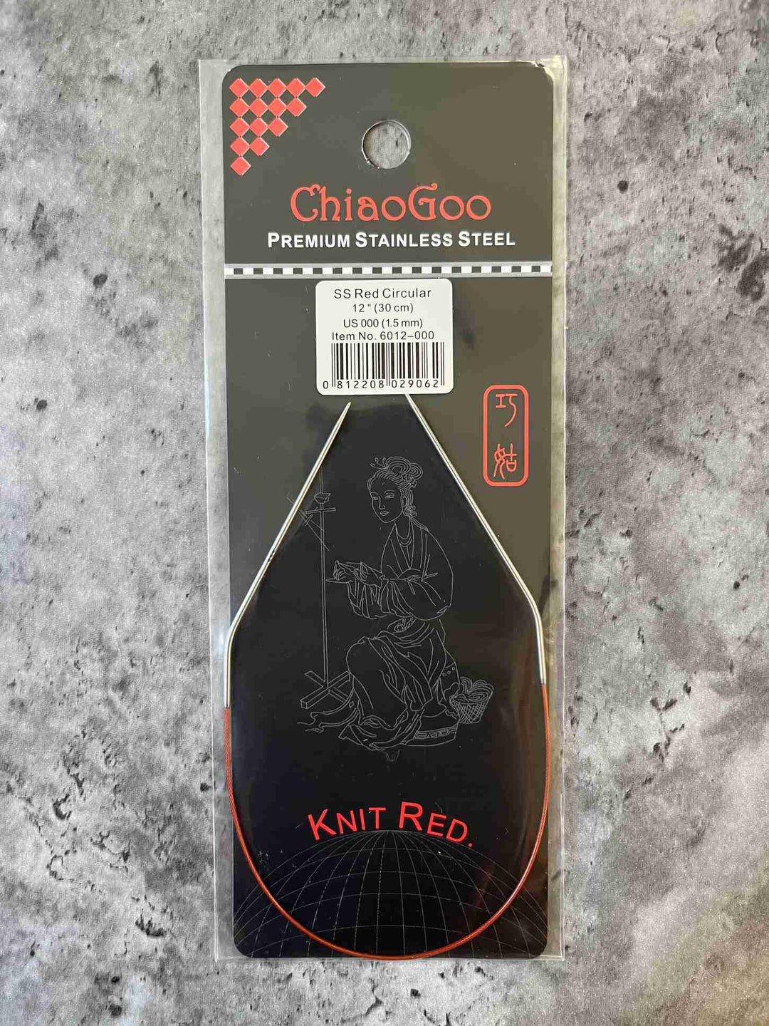 ChiaoGoo Fixed Circular Needles Sleeve length - 30cm