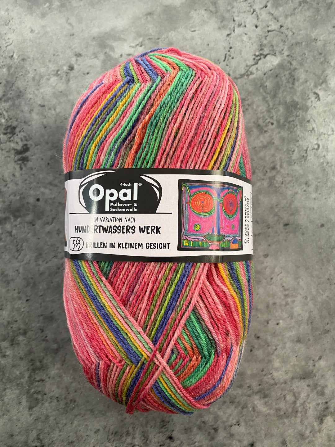 Opal Hundertwasser Self Patterning Sock Yarn // 4ply