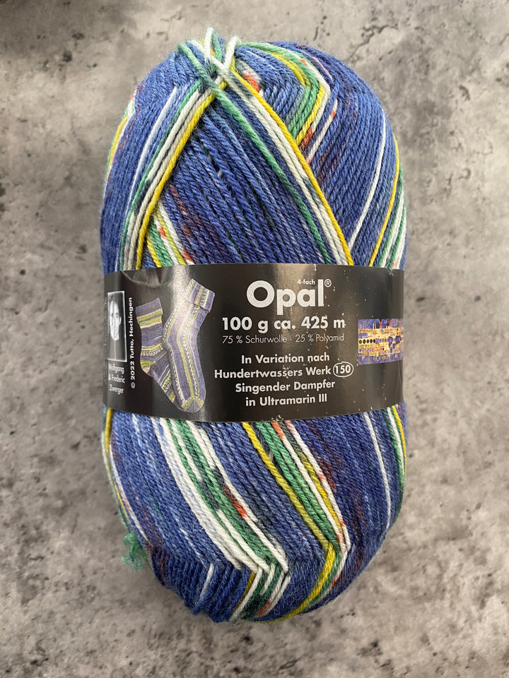 Opal Hundertwasser Self Patterning Sock Yarn // 4ply
