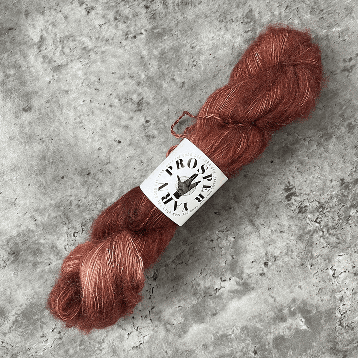 Prosper Yarn Mint Mohair // 2ply