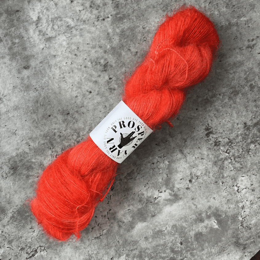 Prosper Yarn Mint Mohair // 2ply