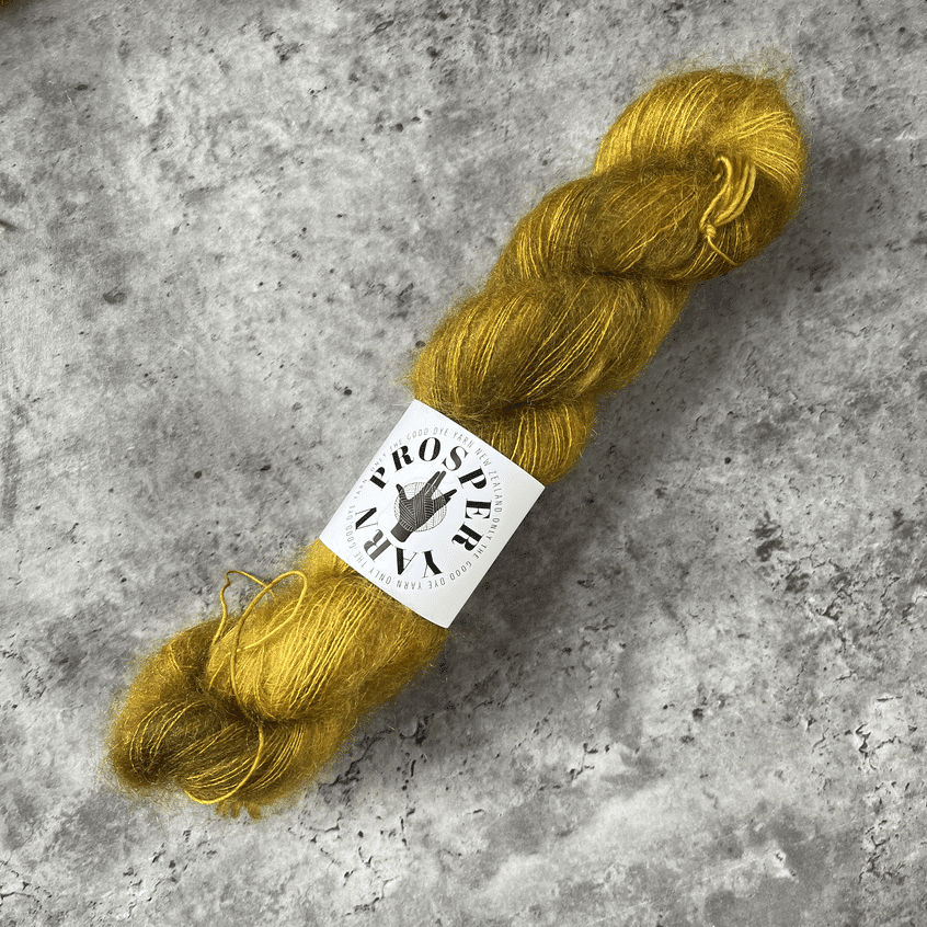 Prosper Yarn Mint Mohair // 2ply