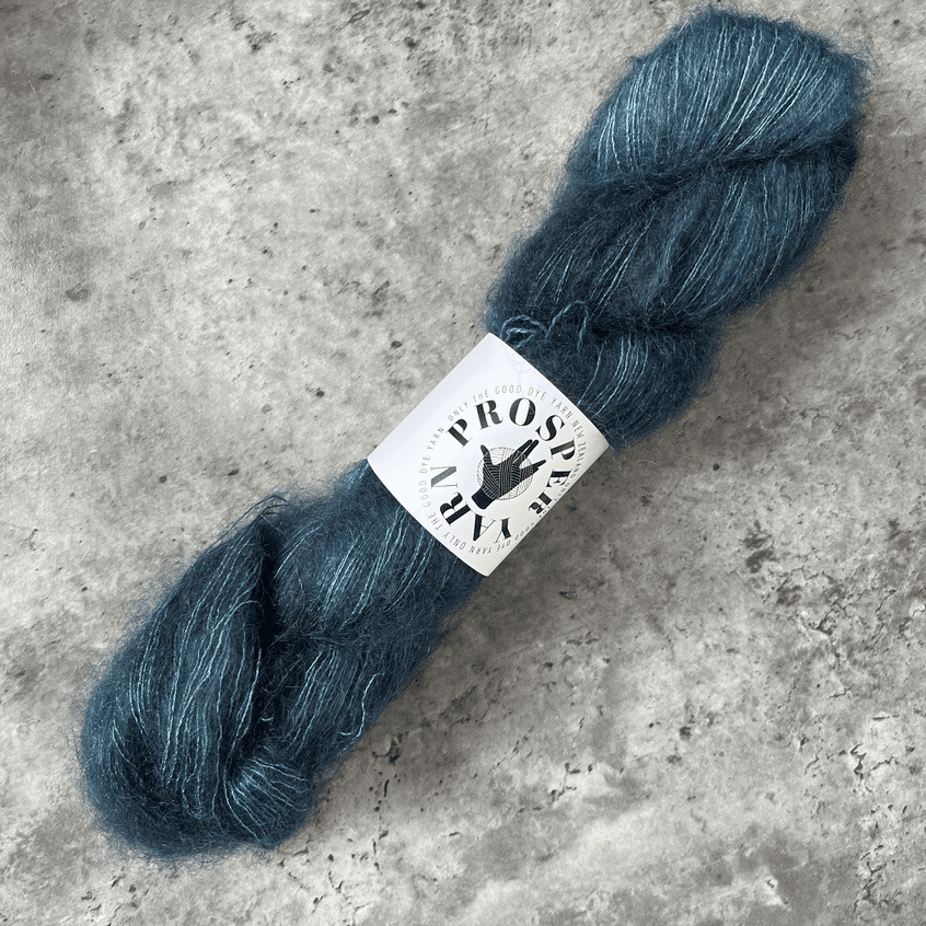 Prosper Yarn Mint Mohair // 2ply