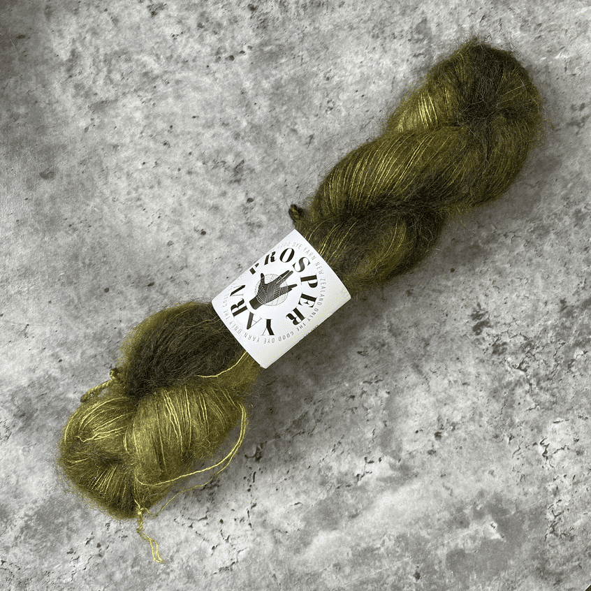Prosper Yarn Mint Mohair // 2ply