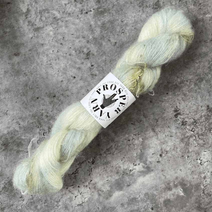 Prosper Yarn Mint Mohair // 2ply