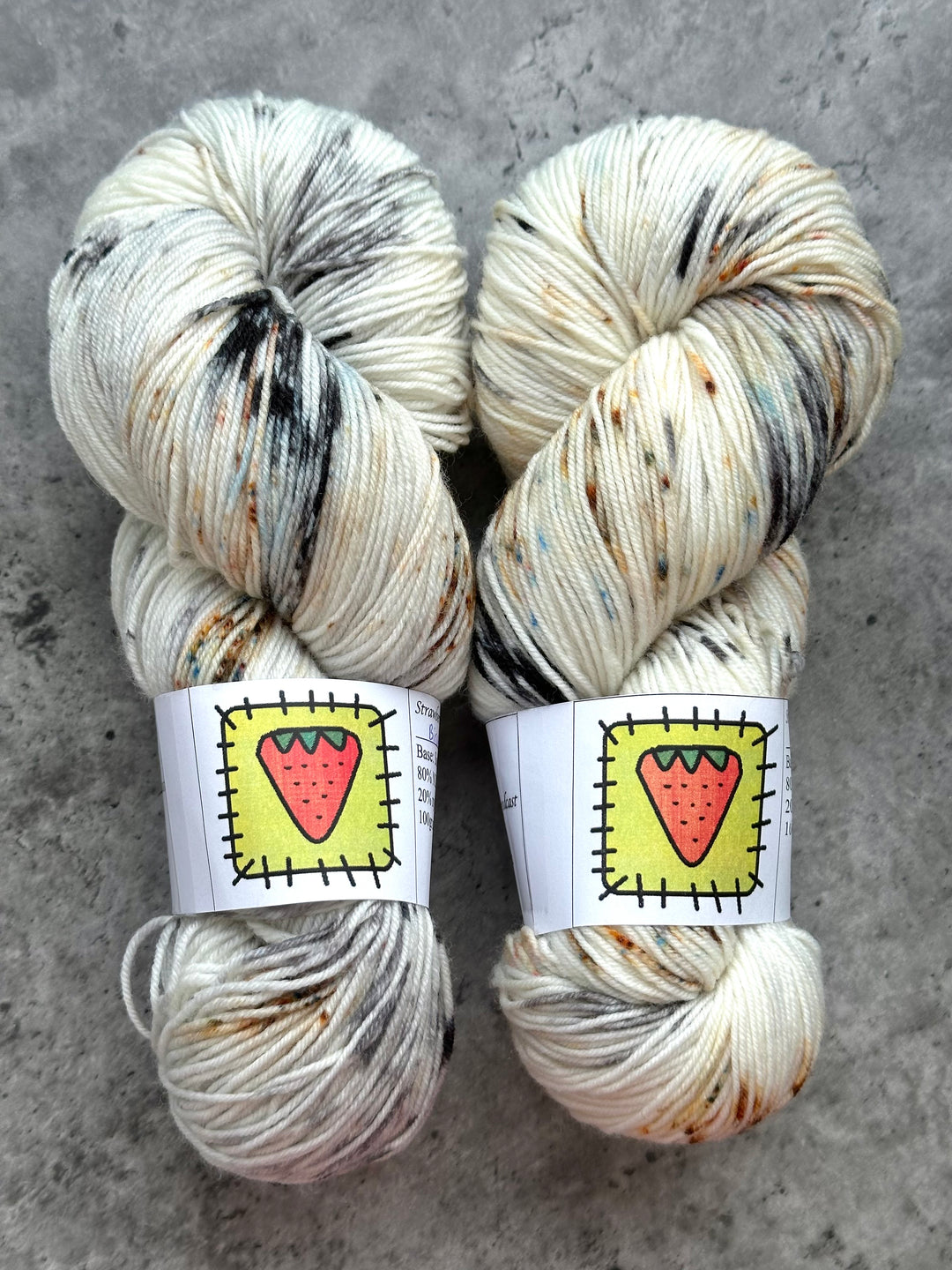 Strawberry Patches Yarns // Sock Yarn // 4ply