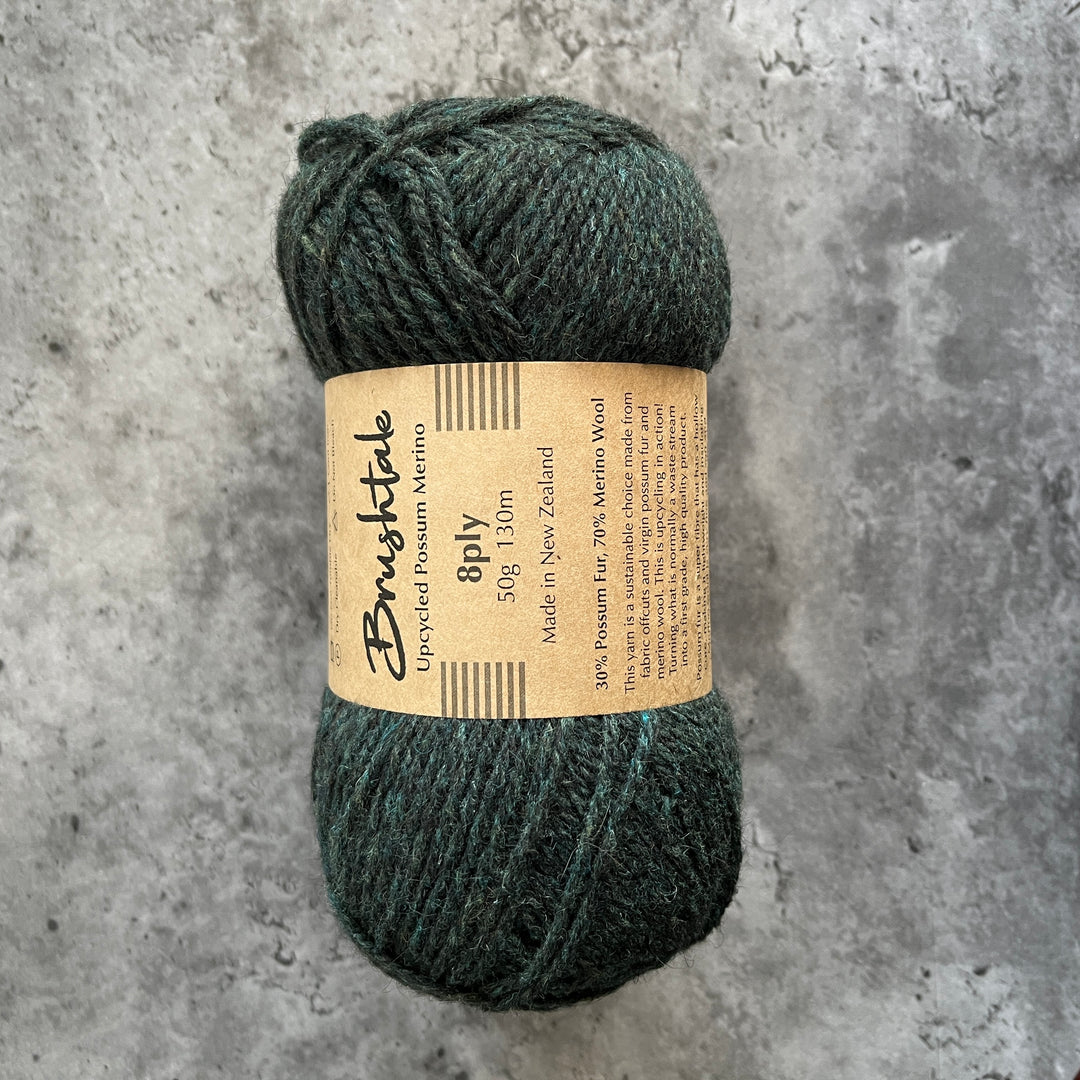 Brushtale Upcycled Possum Merino Yarn // 8ply