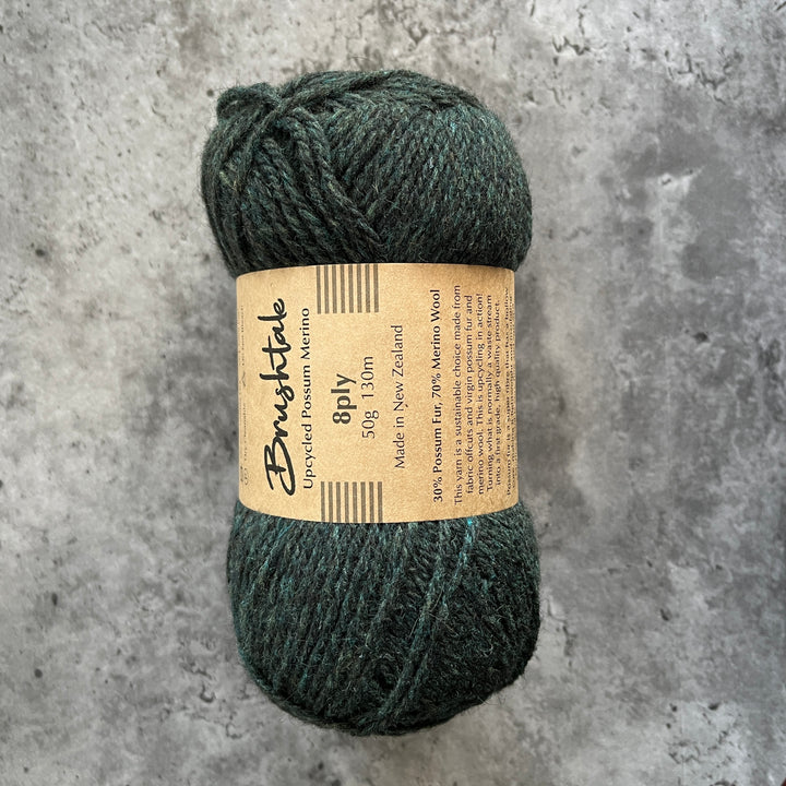 Brushtale Upcycled Possum Merino Yarn // 8ply