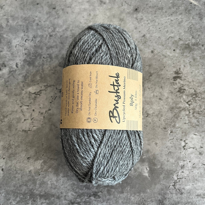 Brushtale Upcycled Possum Merino Yarn // 8ply