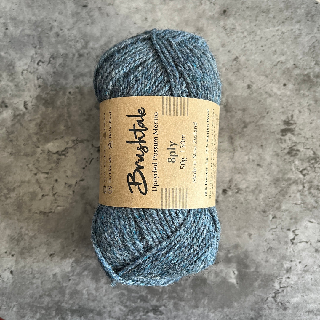 Brushtale Upcycled Possum Merino Yarn // 8ply