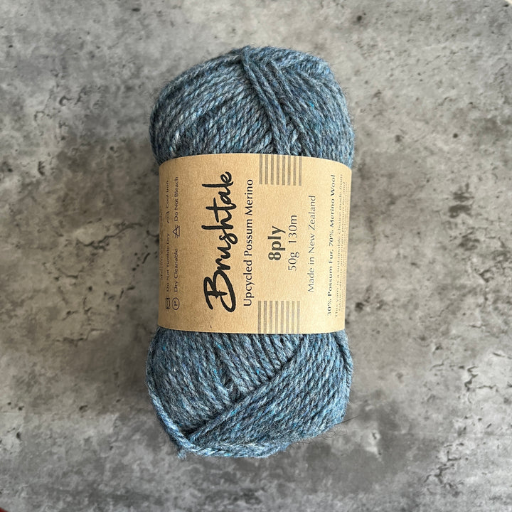 Brushtale Upcycled Possum Merino Yarn // 8ply