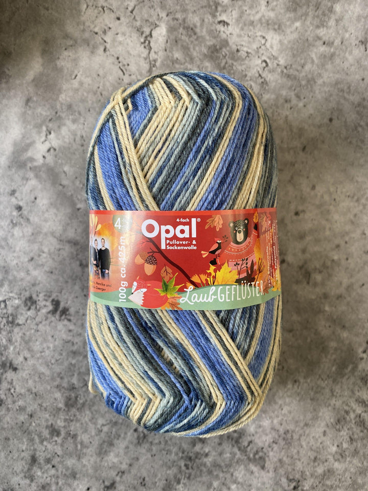Opal Laubgeflüster Self Patterning Sock Yarn // 4ply