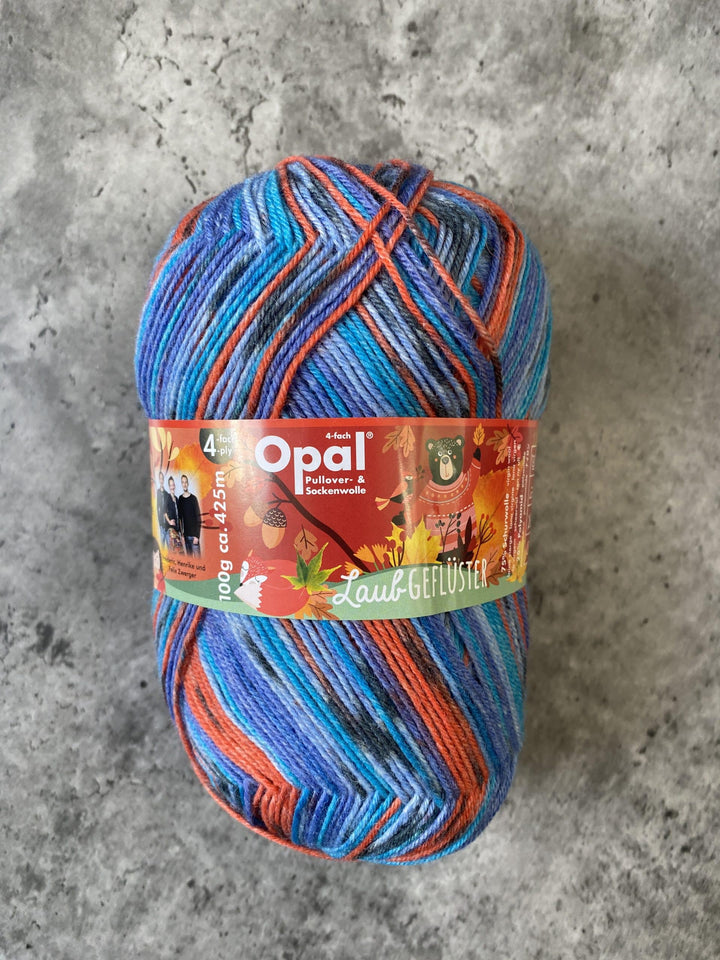 Opal Laubgeflüster Self Patterning Sock Yarn // 4ply