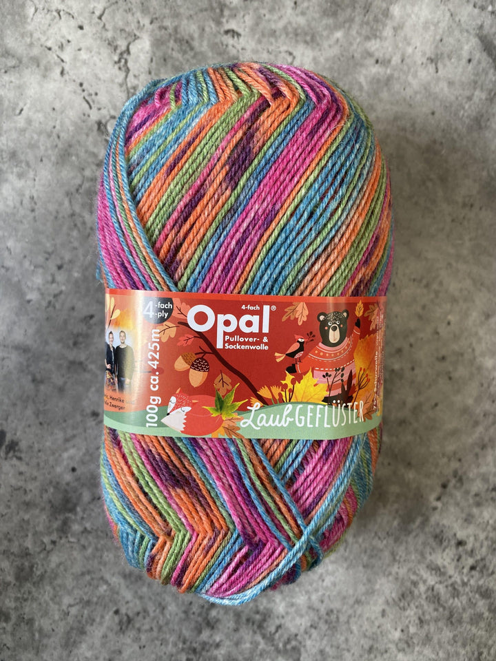 Opal Laubgeflüster Self Patterning Sock Yarn // 4ply