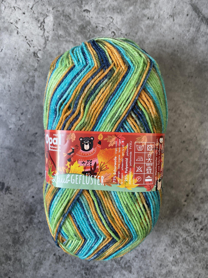 Opal Laubgeflüster Self Patterning Sock Yarn // 4ply