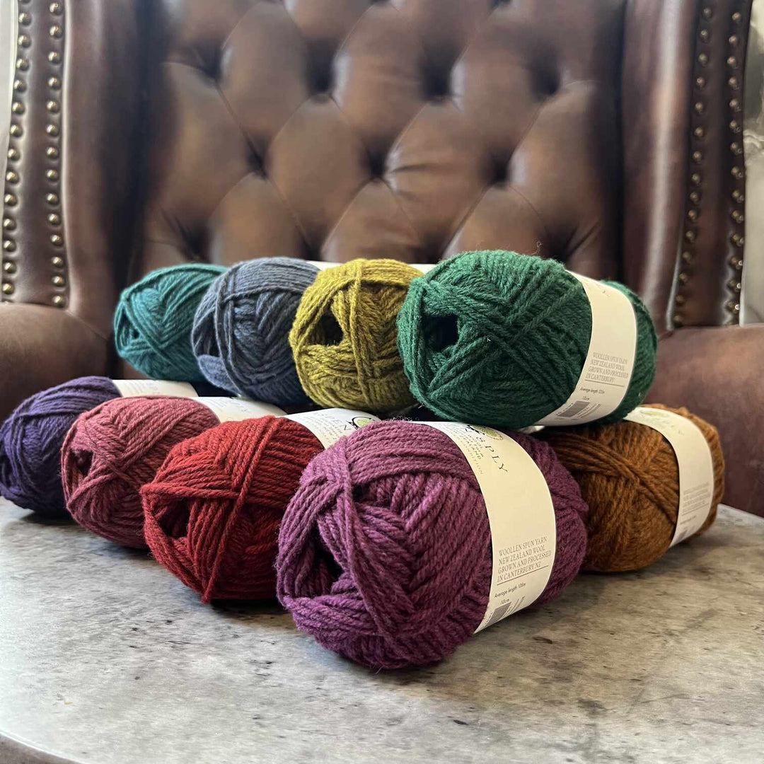 Wild Earth Yarns Aspen  Polwarth // 8ply