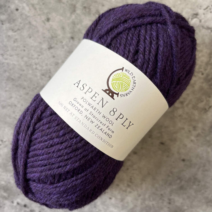 Wild Earth Yarns Aspen  Polwarth // 8ply