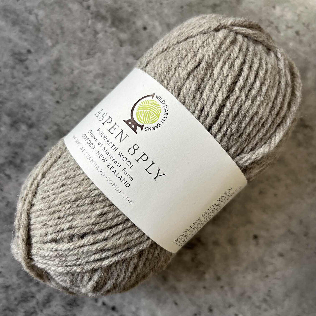 Wild Earth Yarns Aspen  Polwarth // 8ply
