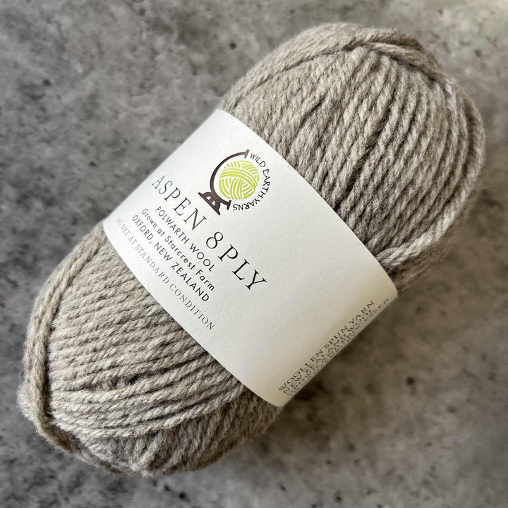 Wild Earth Yarns Aspen  Polwarth // 8ply