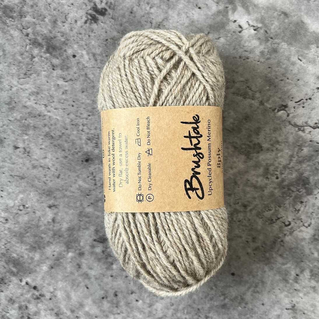 Brushtale Upcycled Possum Merino Yarn // 8ply