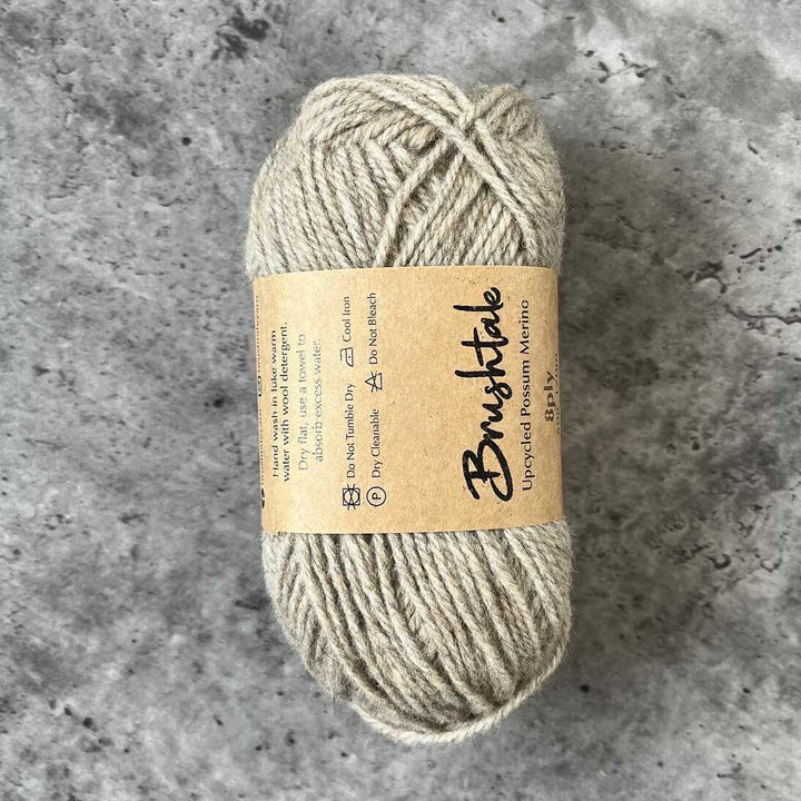 Brushtale Upcycled Possum Merino Yarn // 8ply