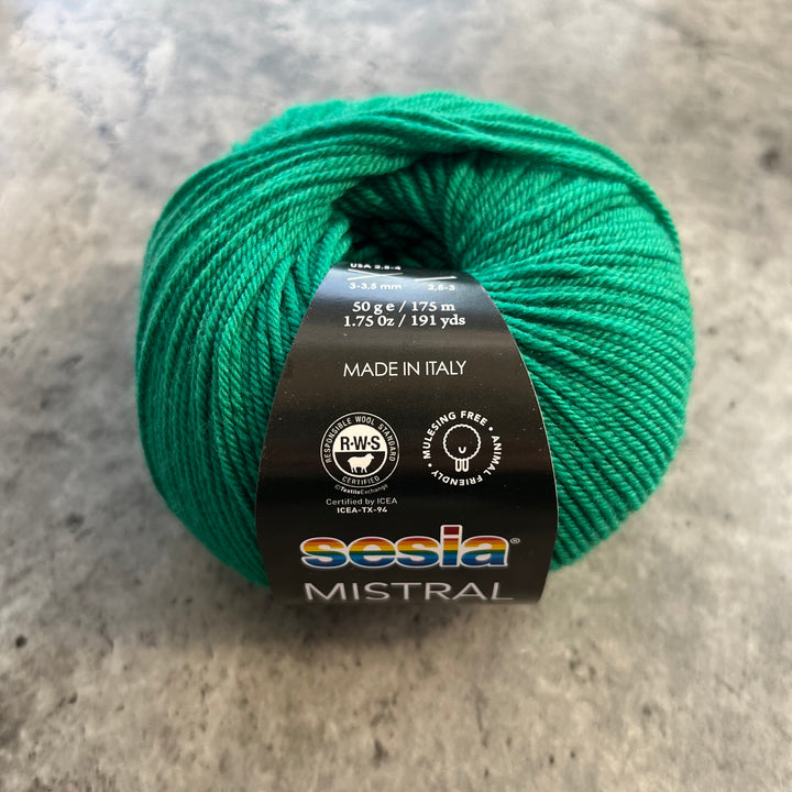Sesia // Mistral Unshrinkable Merino // 4ply