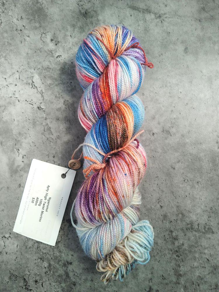 KiwiYarn-A High Twist Merino // 4ply