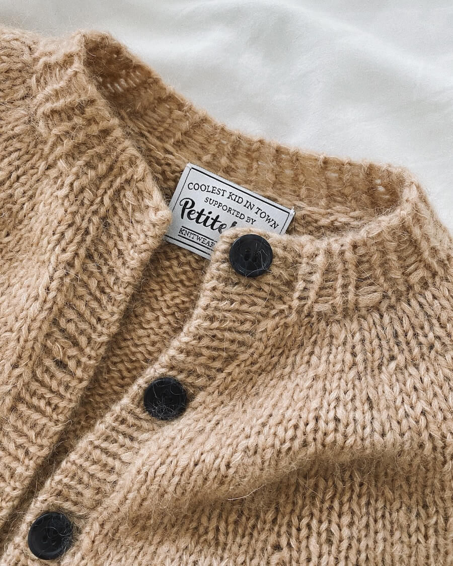 Novice Cardigan Junior by Petite Knit - Printed Pattern