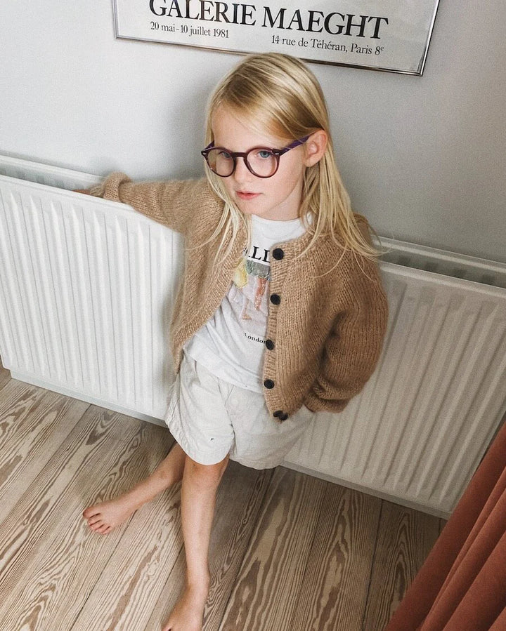 Novice Cardigan Junior by Petite Knit - Printed Pattern