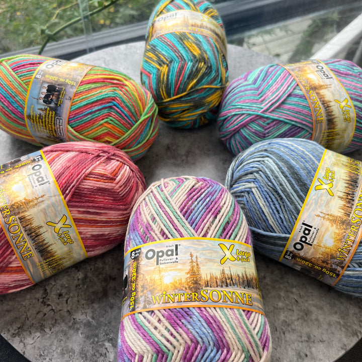 Opal X-Large Wintersonne Sock Yarn // 8ply