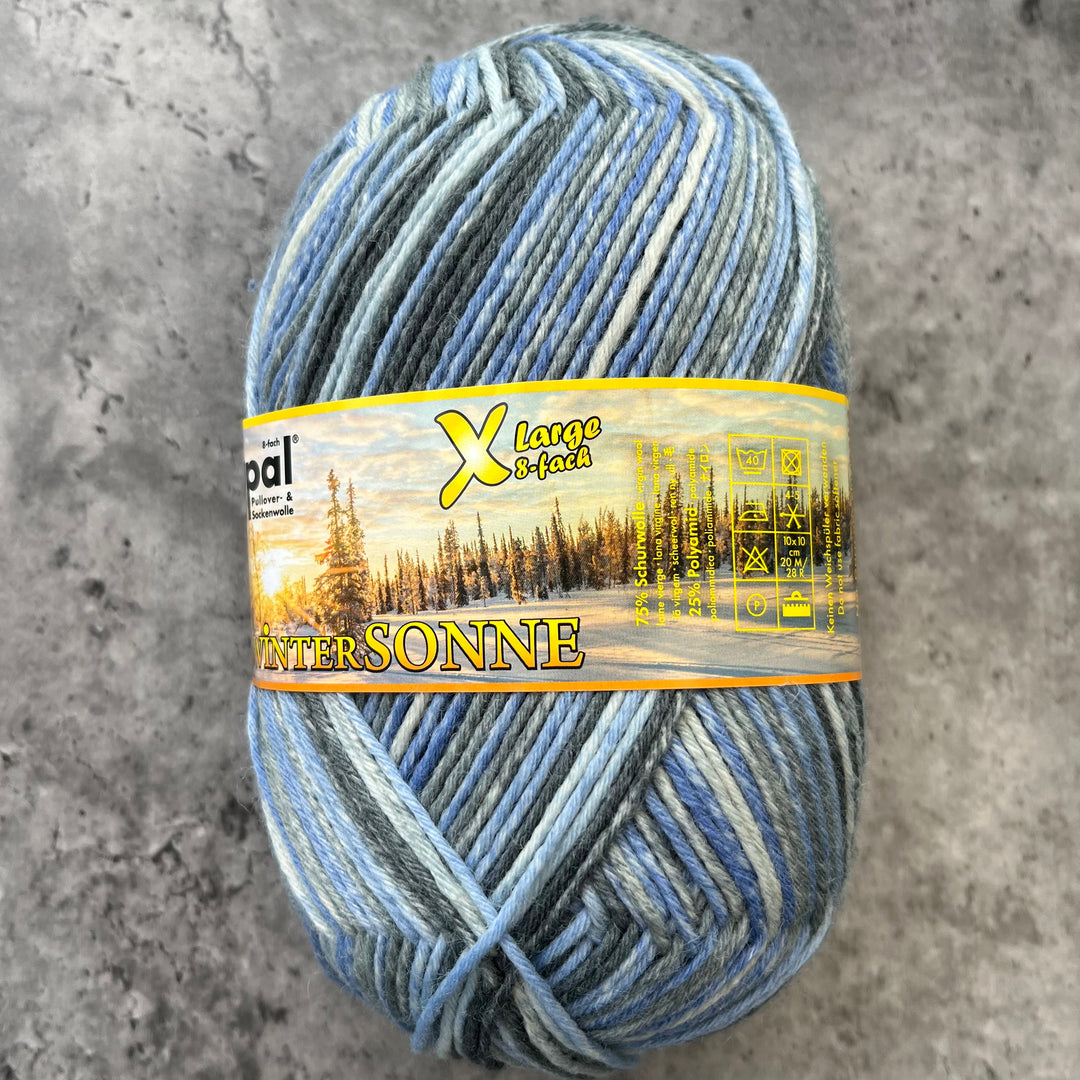 Opal X-Large Wintersonne Sock Yarn // 8ply