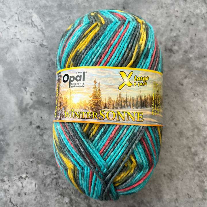 Opal X-Large Wintersonne Sock Yarn // 8ply