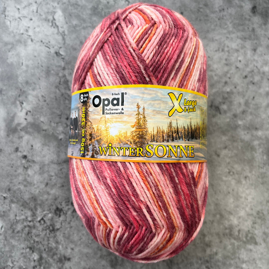 Opal X-Large Wintersonne Sock Yarn // 8ply