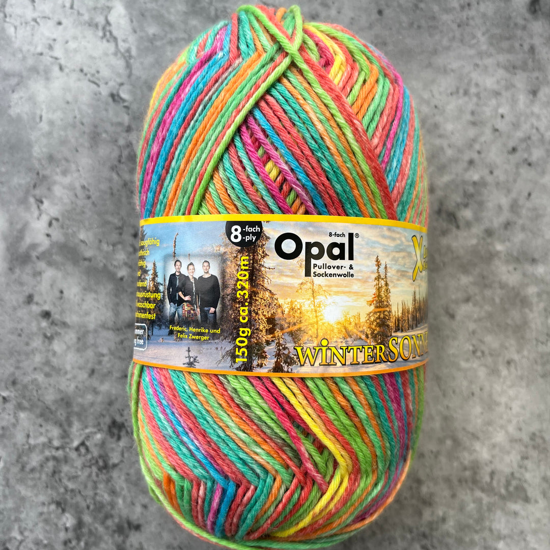 Opal X-Large Wintersonne Sock Yarn // 8ply